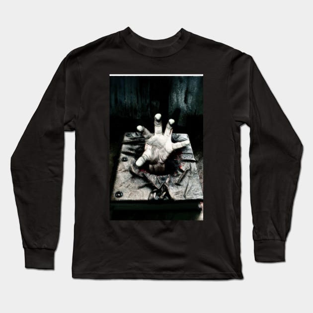 Necronomicon Long Sleeve T-Shirt by foxxya